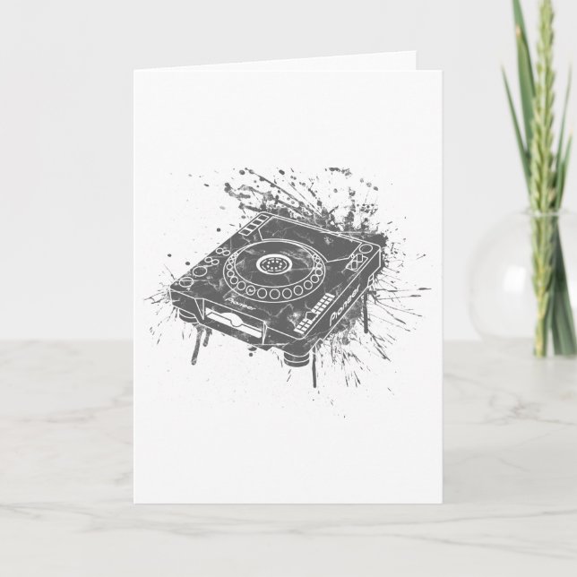 Pioneer CDJ-1000 Graffiti Karte (Vorderseite)