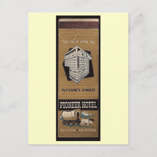 Pioneer Hotel, Tucson, Arizona Vintage Postkarte