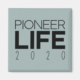 Pioneer Life 2020 Graublau Magnet