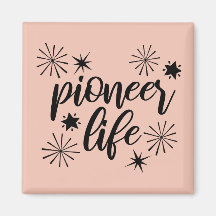 Pioneer Life Funkelnd Kalligraphie