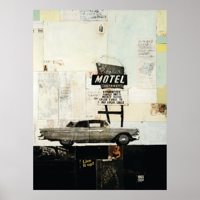 Pioneer Motel Print Poster (Vorne)