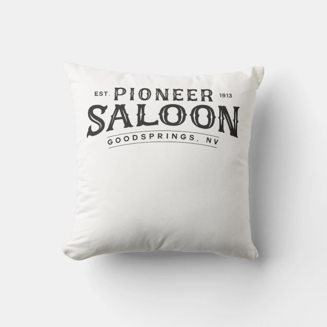 Pioneer Saloon Tank Top Kissen (Vorderseite)