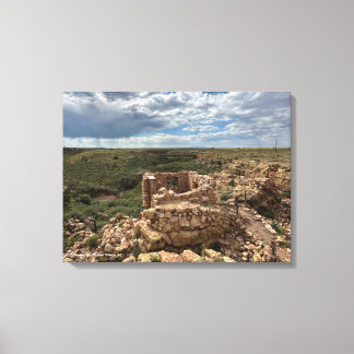 Pioneer Village Print @3Typs1life Leinwanddruck