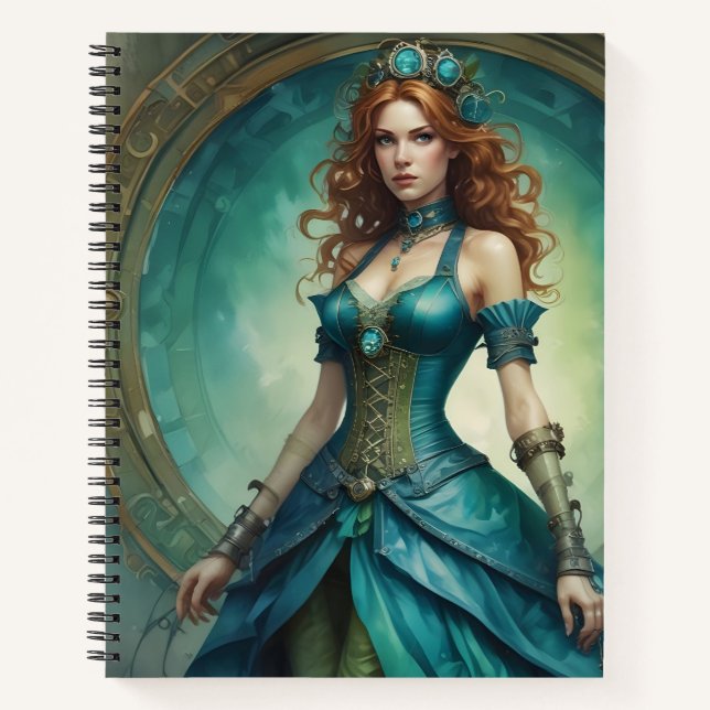 Pionera del Vapor Notizbuch (Vorderseite)