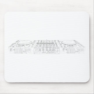 Pionier-CDJ-1000 gegründet - Disc-Jockey DJ Djing Mousepad