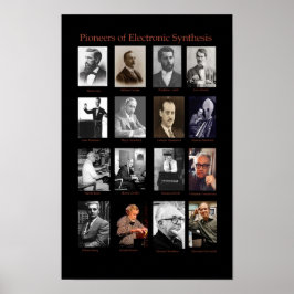 Pioniere der elektronischen Musik Poster