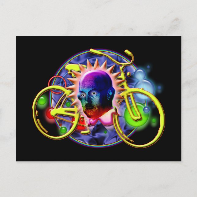 Pioniere der Psychedelia Post Card #1 Postkarte (Vorderseite)