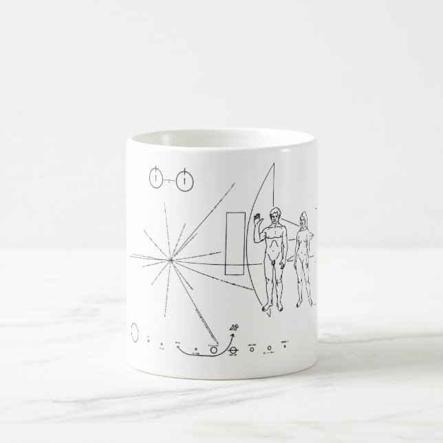 Pionierplakette Tasse (Mittel)