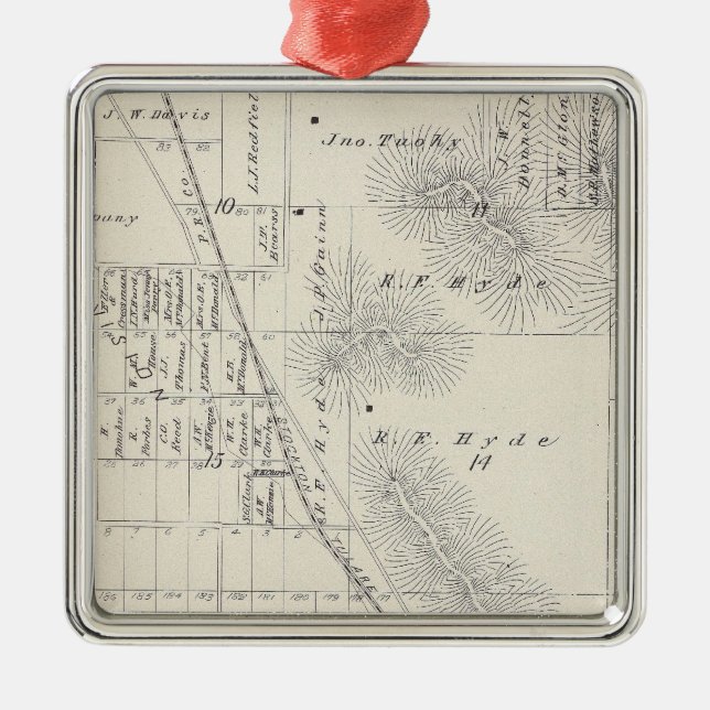 Pionierunterteilungen des landes Co Ornament Aus Metall (Vorne)