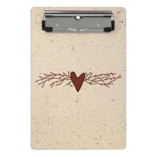 Pip Berry Herz Mini Klemmbrett
