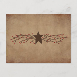 Pip Berry Star Rezeptkarte Postkarte