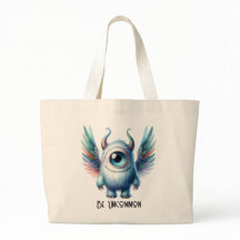Pip - Ein mit Augen Monster - Custom Tote Bag