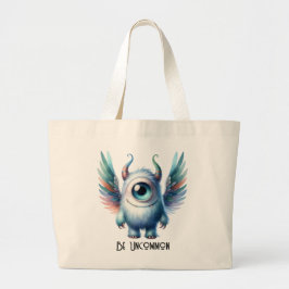 Pip - Ein mit Augen Monster - Custom Tote Bag Jumbo Stoffbeutel
