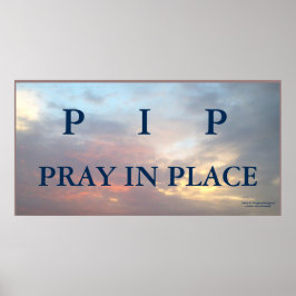 PIP-PRAY POSTER