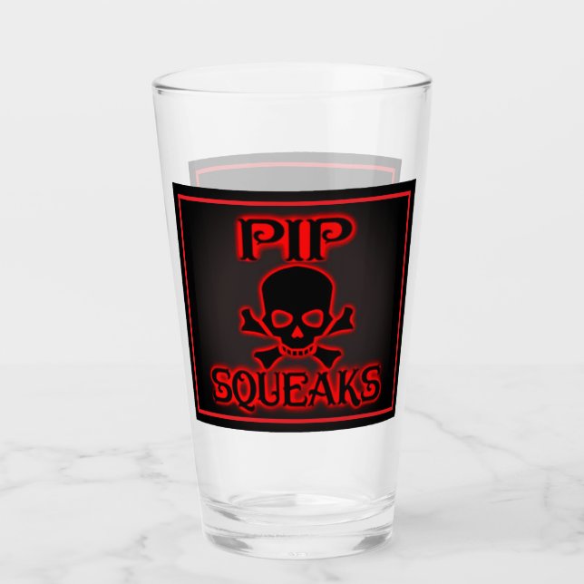 Pip Squeak 'Black Label' Glas (Vorderseite)