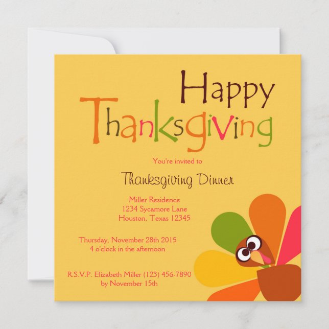 PIP Türkei Erntedank Einladung (Vorderseite)