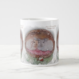 Pipa & Marlow Series Boganhues Print Jumbo-Tasse