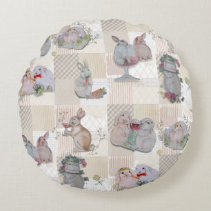 Pipa & Marlow Theme Rundes Kissen
