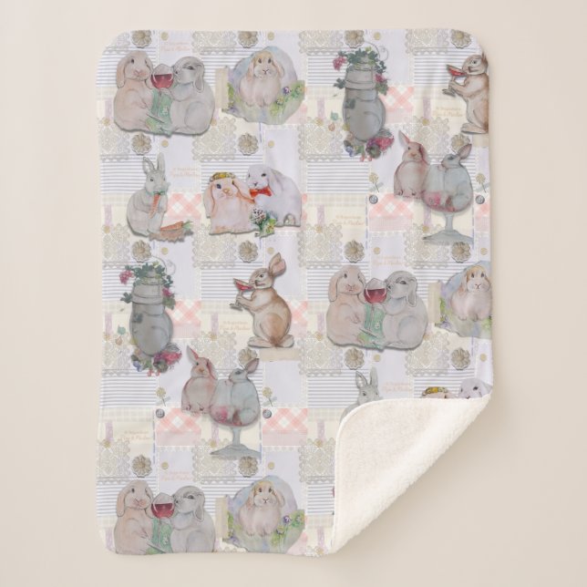 Pipa & Marlow Theme Sherpadecke (Vorderseite)