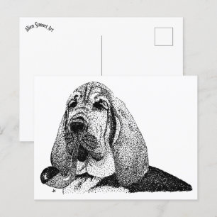 Pipe Hound Postkarte