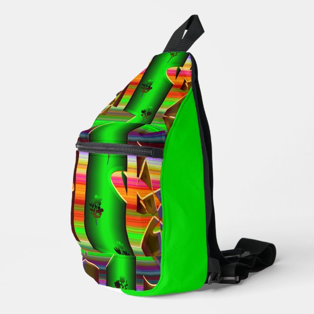 Pipe Network 2 Crossbody Bag (Rechte Ecke)