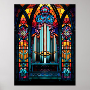 Pipe Organ Poster