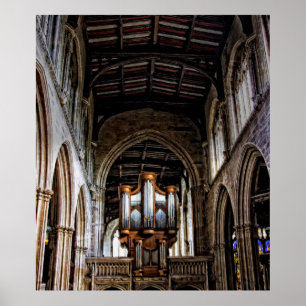 Pipe Organ Poster