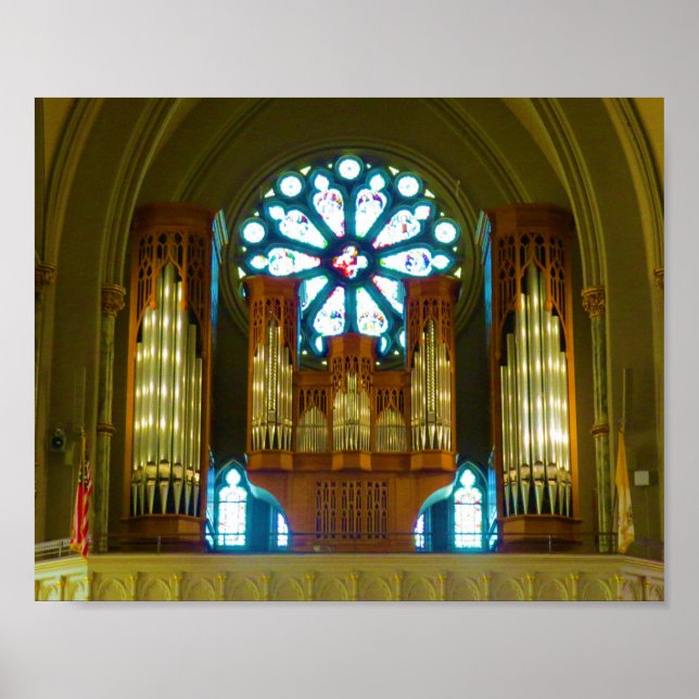 Pipe Organ Poster (Vorne)