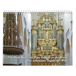 Pipe Organs of the World - Ein Orgelkalender Kalender
