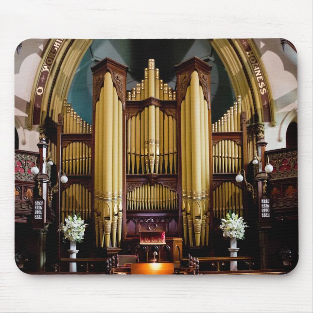 Pipe Orgel in Kent, Adelaide, Südaustralien Mousepad (Vorne)