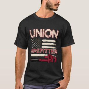 Pipefitter Klempner Klempner Gewerkschaft Pipefitt T-Shirt