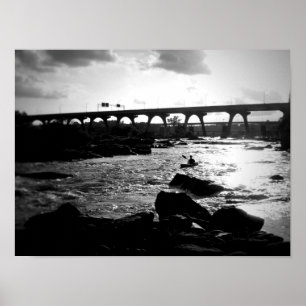 Pipeline Rapids - Richmond VA Poster