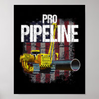 Pipeline Welders Usa Flag Side Boom Pipe Trump Gif