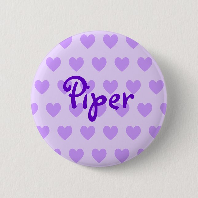 Piper in Lila Button (Vorderseite)