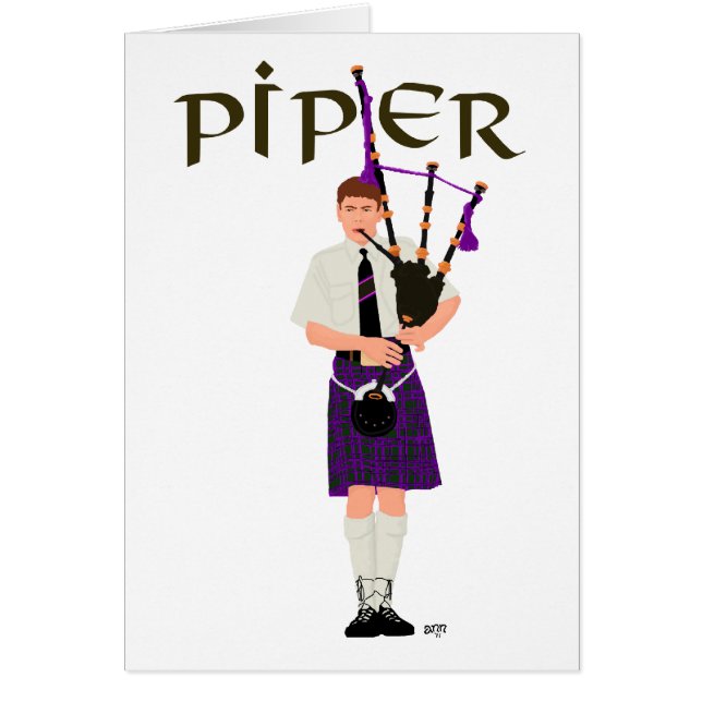 PIPER Lila Karo (Vorne)