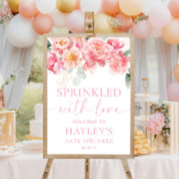 Piper Peony Baby Sprinkle Begrüßungszeichen