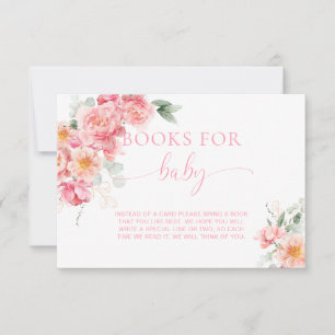 Piper Peony Books für Baby Request Card Einladung