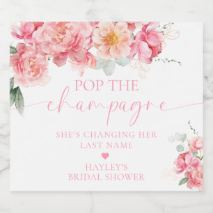 Piper Peony Floral Pop Champagne Brautparty