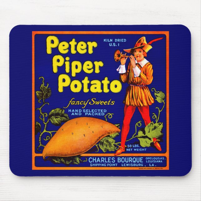 Piper Potato Mousepad (Vorne)