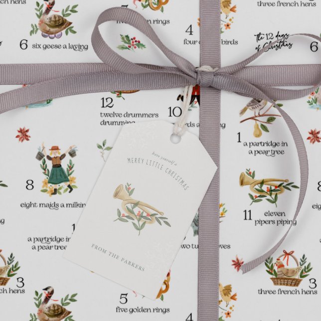 Pipers Piping | 12 Day of Christmas Holiday Geschenkanhänger (Von Creator hochgeladen)