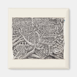 Pipescape, von Brian Benson Magnet