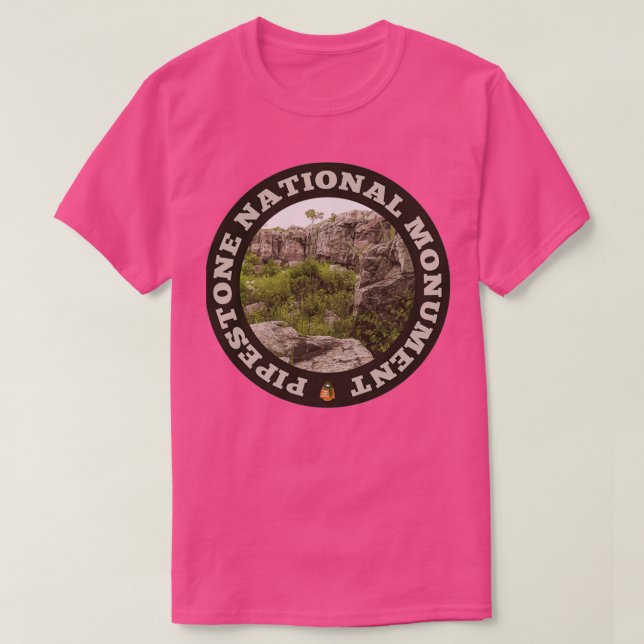Pipestone National Monument Circle T-Shirt (Design vorne)