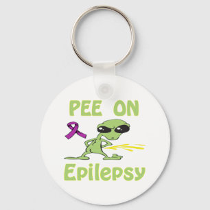 Pipi auf Epilepsie-Schlüsselanhänger Schlüsselanhänger
