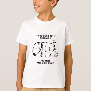 Pipi auf ihm und Weg weg T-Shirt