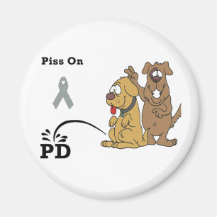 Pipi auf Parkinson-Krankheit Magnet