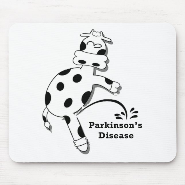 Pipi auf Parkinson-Krankheit Mousepad (Vorne)
