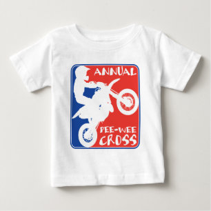 Pipi-Stück-Kreuz Baby T-shirt
