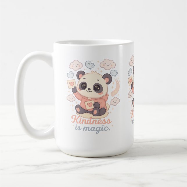 Pippa the Kind Panda - Manifestation Tasse (Links)