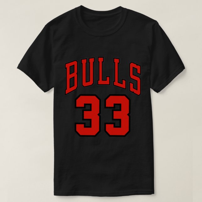 Pippen Bull Classic T - Shirt (Design vorne)