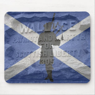 Pipper Tribute - Willam Wallace Schottland Patriot Mousepad